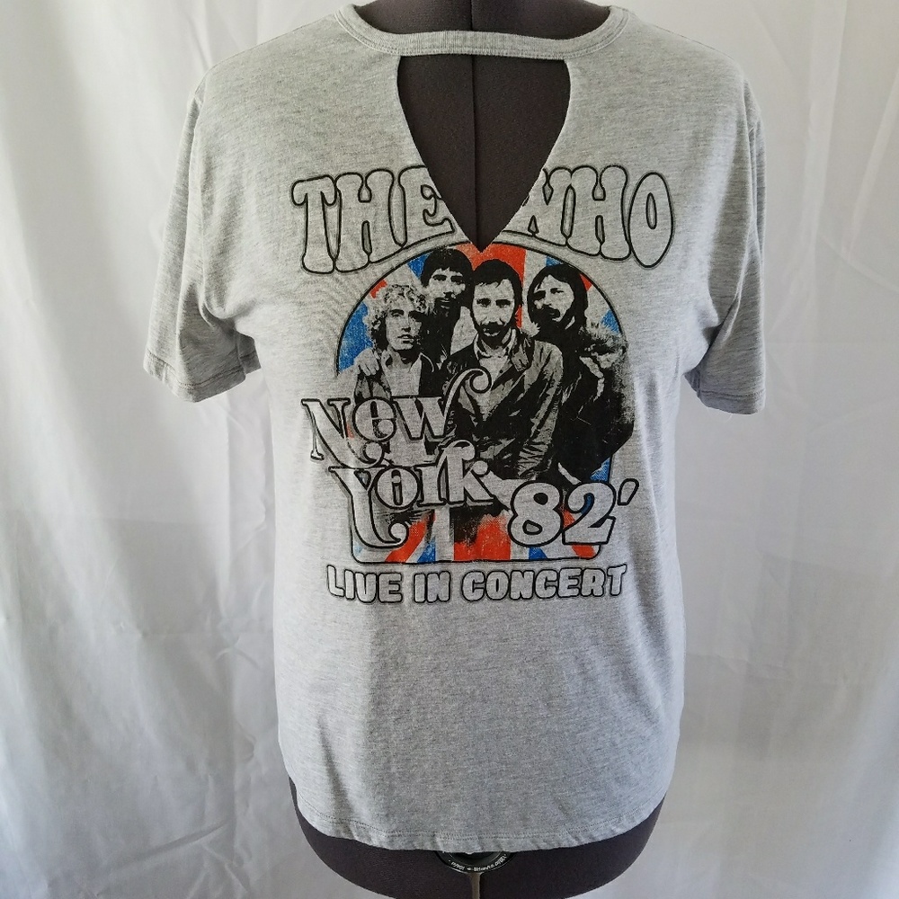 New. Short Sleeved The Who Hybrid Graphic Tee NWOT - Picture 2 of 6